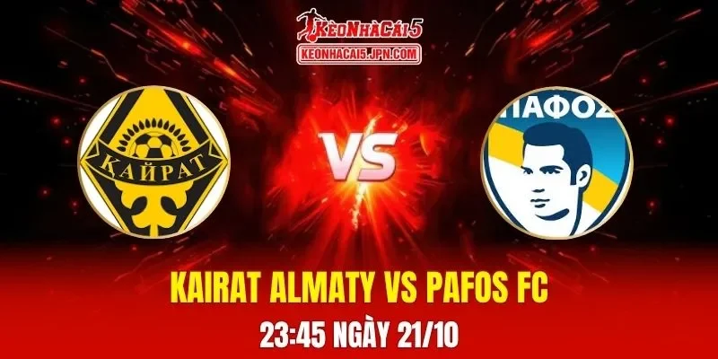 Soi Kèo Tài Xỉu, Phạt Góc Trận Kairat Almaty Vs Pafos FC, 23:45 Ngày 21/10