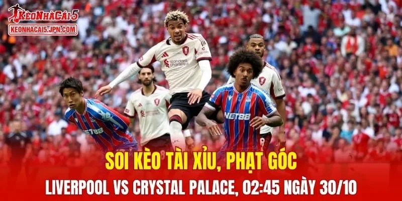 Trận đấu giữa Liverpool và Crystal Palace đang hứa hẹn sẽ bùng nổ