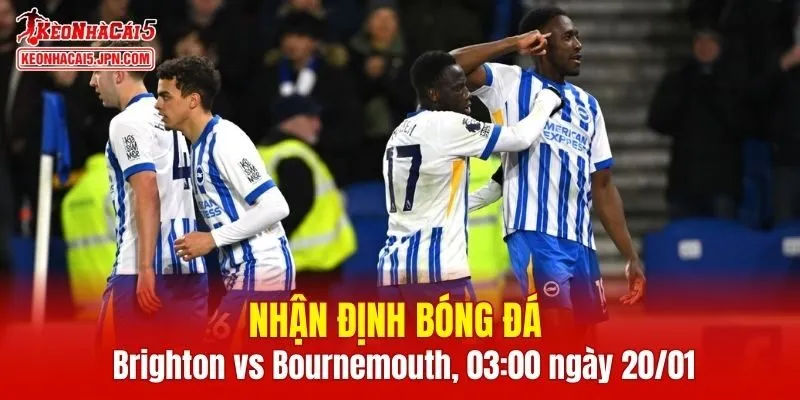 Cuộc chạm trán Brighton vs Bournemouth hứa hẹn sẽ rất thú vị