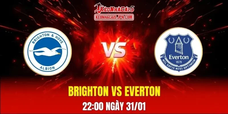 Soi Kèo Tài Xỉu, Phạt Góc Trận Brighton Vs Everton, 22:00 Ngày 31/01